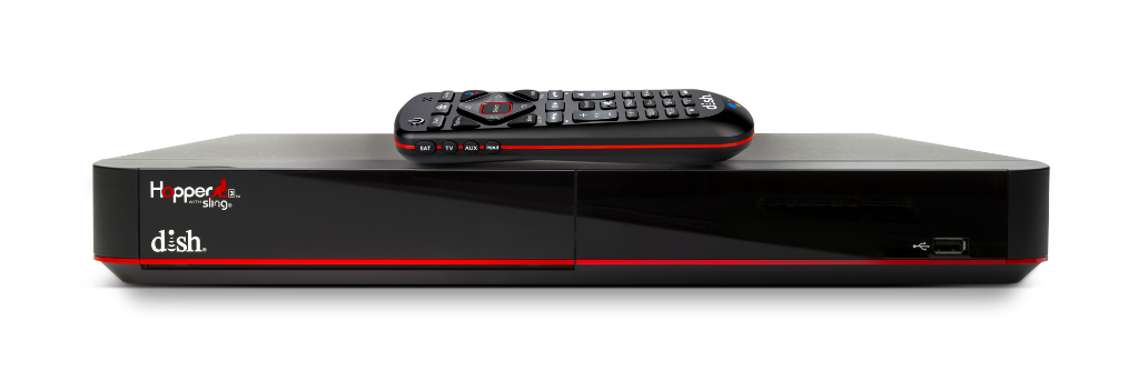 Hopper 3 with Sling TV - Google Integrated Voice Remote from DISH